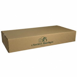 Carton 6 bouteilles à plat écru personnalisable