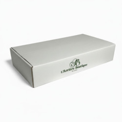Carton 6 bouteilles à plat blanc personnalisable