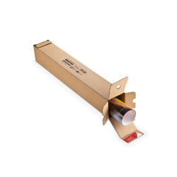 Carton long pour document roulé 73 x 11 x 11 cm