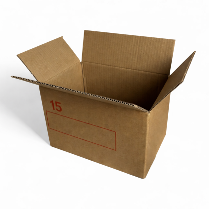 Carton simple cannelure 30 x 20 x 20 A15 personnalisable