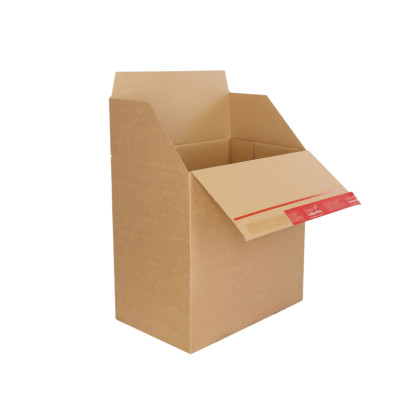 Carton à fond automatique avec bande adhésive 30 x 20 x 30 cm