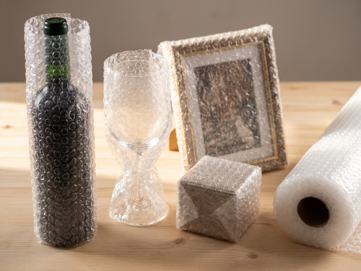 Film à bulles : quelle taille de bulle pour quel produit